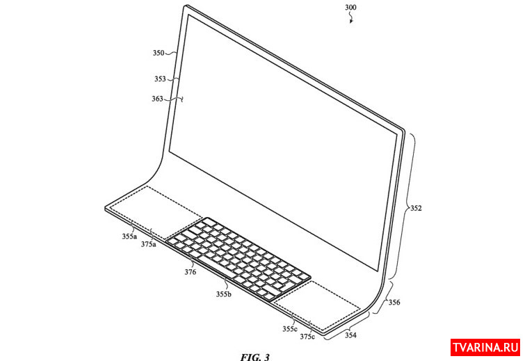 Компания Apple планирует запатентовать новый вид компьютера iMac 2020-2021